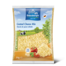 Oldenburger Grated Cheese, 45% fat i.d.m., 2kg