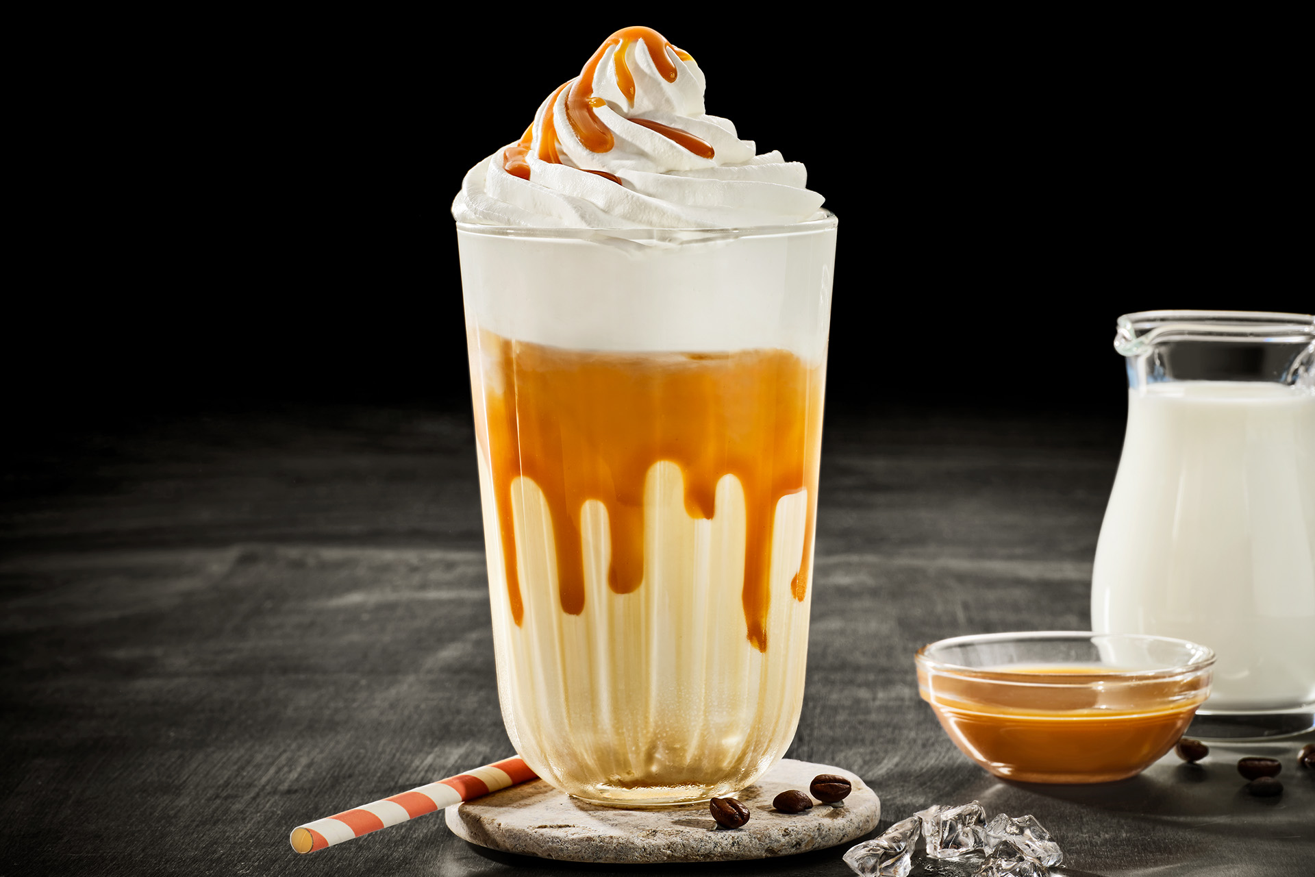 Salted Caramel Cream Latte