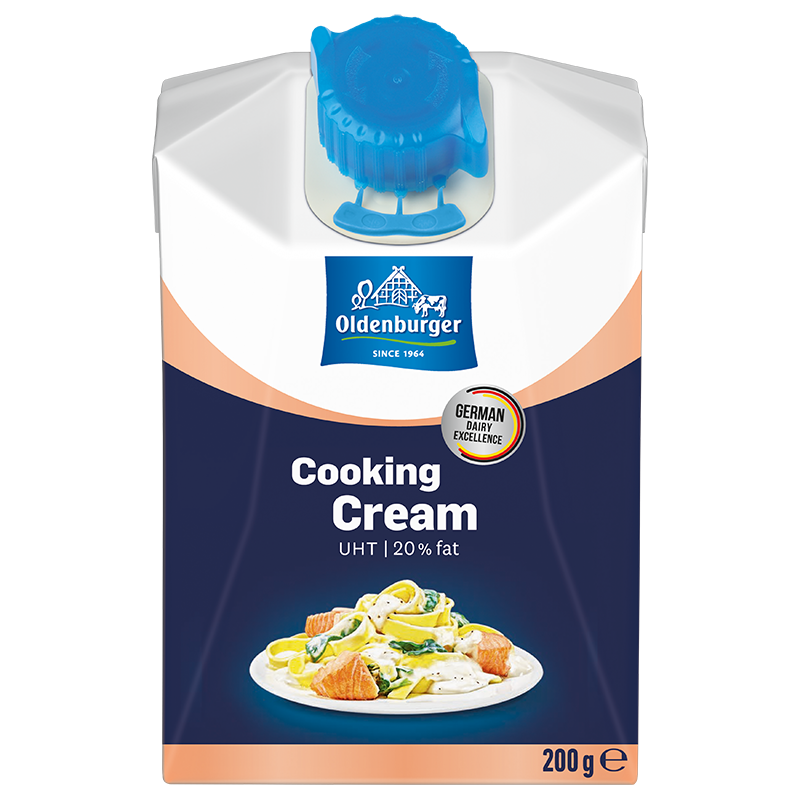 Oldenburger Cooking Cream 20% fat, UHT, 200g