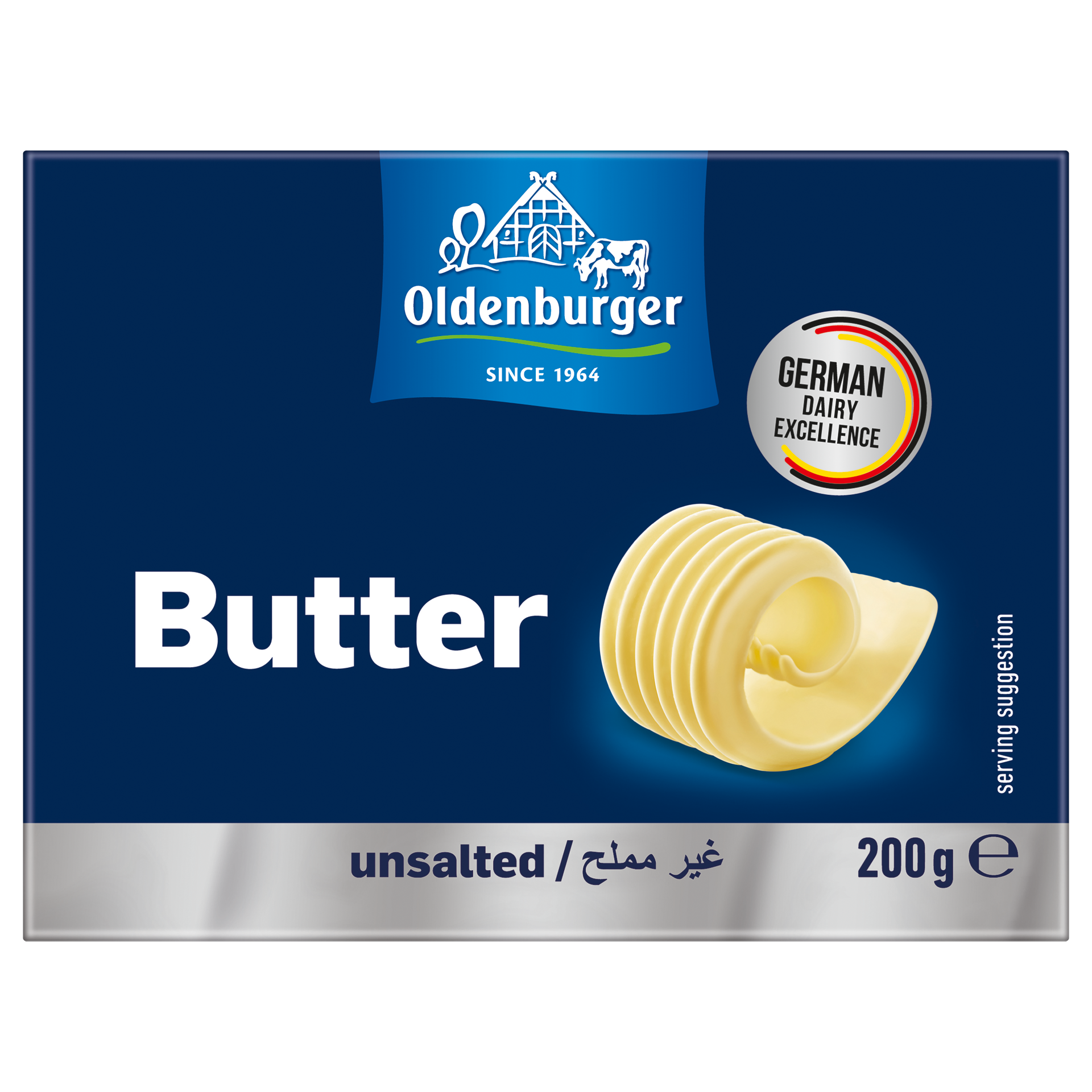 Oldenburger Butter unsalted, 200g