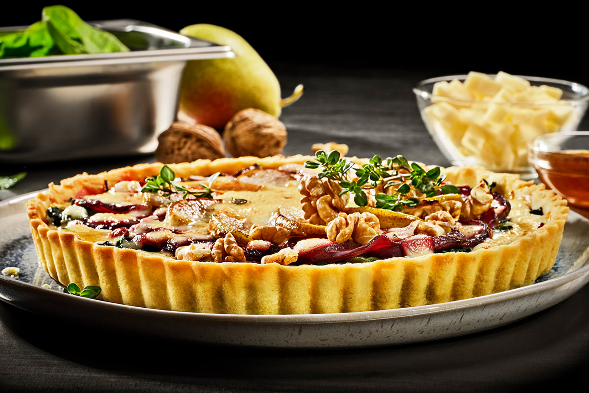 Shortcrust Tart with Mozzarella