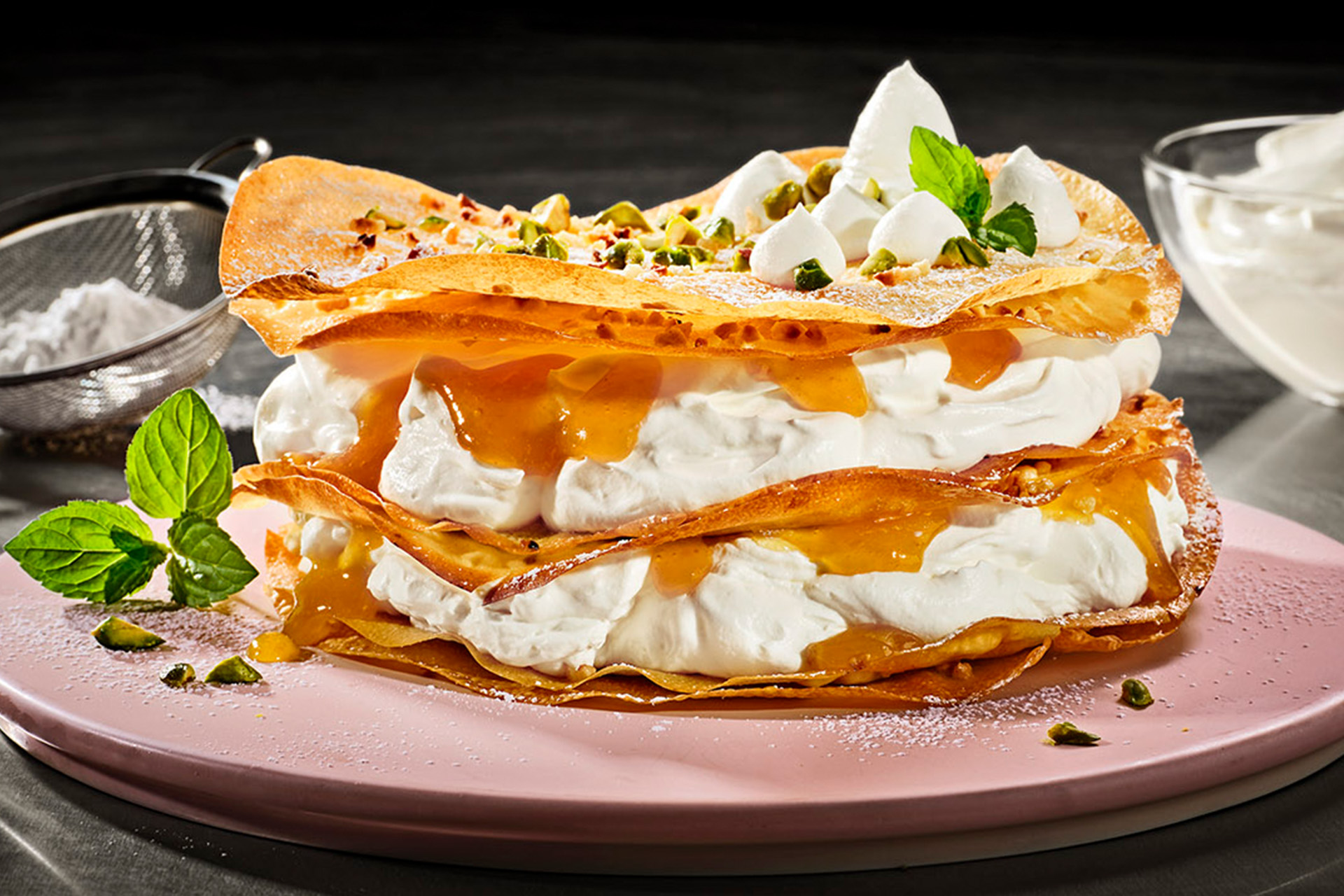 Mille-Feuille Tart