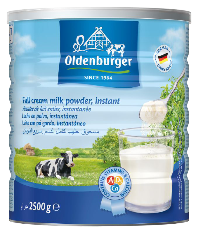 Oldenburger Full Cream Milk Powder - Instant, 900g